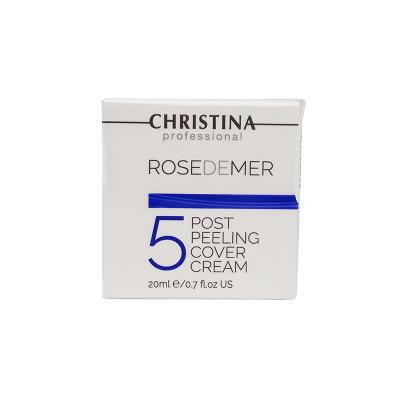 Rose De Mer 5 Post Peeling Cover Cream - Постпилинговый тональный защитный крем "Роз де Мер", 20мл