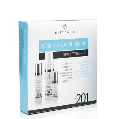 Набор (мусс, дневной крем, ночная сыворотка) Formula 201 Whitening Complete Treatment