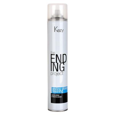 The Ending Project Ending Glossy Finishing Spray Firm Hold / Спрей-лак надежной фиксации, 500мл