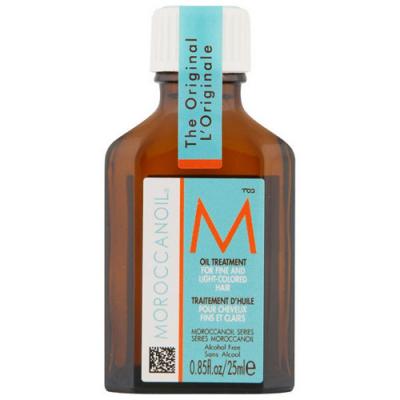 Moroccanoil Treatment Light / Масло восстанавливающее для тонких, светлых волос, 25 мл